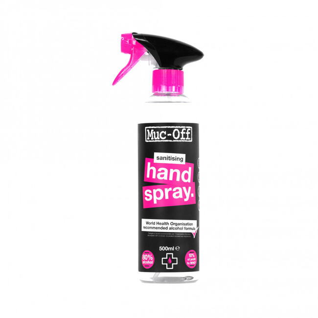 Igienizzante Mani Antibacterial Hand Spray, Atomizer 500ml Muc-off